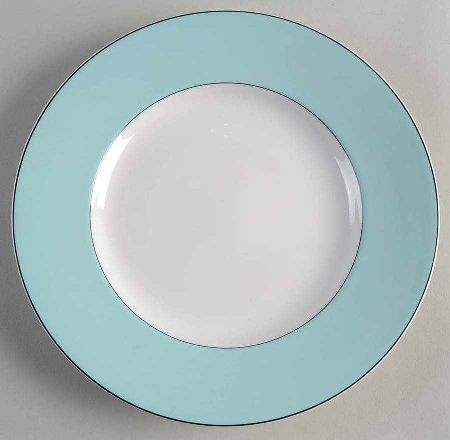 Rutherford Circle Mint Accent Luncheon Plate by Lenox-1