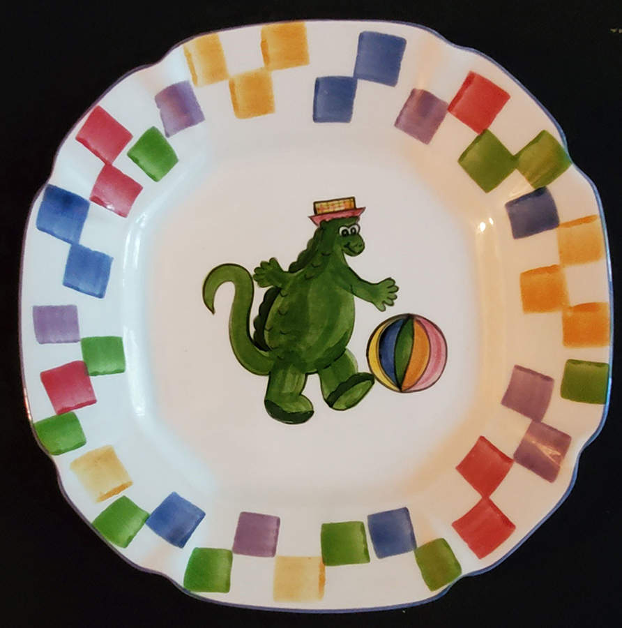 LGA164 Child's Plate by Laurie Gates-1