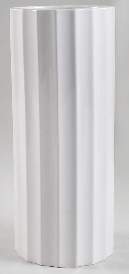 French Perle Scallop 10" Vase by Lenox-1