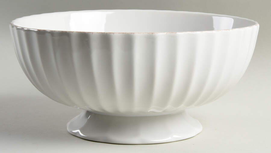 French Perle Scallop 10" Centerpiece/Console Bowl by Lenox-1