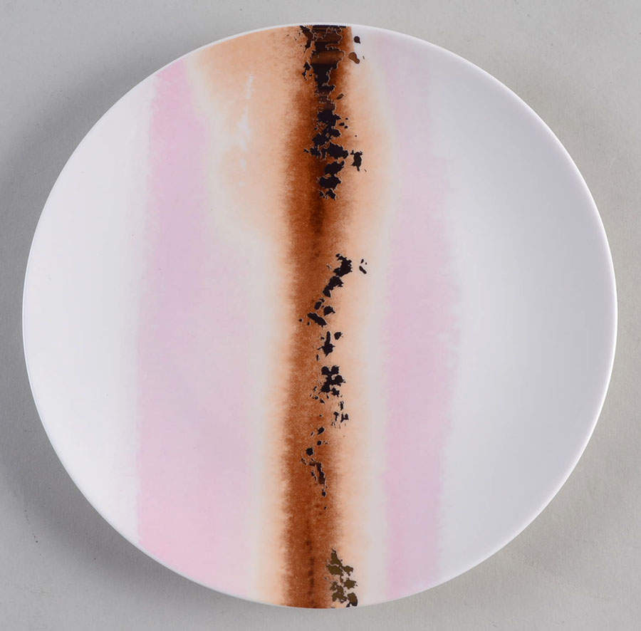 Watercolor Horizons Sand Tidbit Plate by Lenox-1