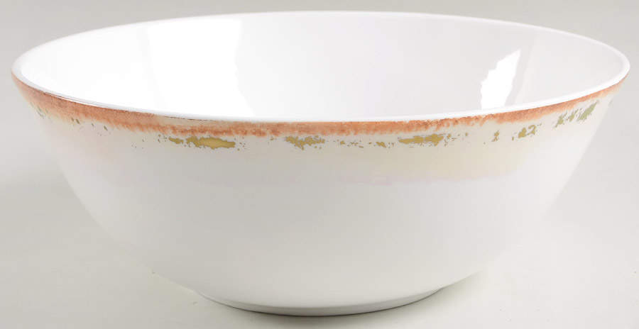 Watercolor Horizons Sand 9" Round Serving Bowl by Lenox-1