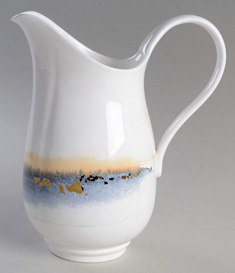 Watercolor Horizons Indigo 64 Oz Pitcher by Lenox-1