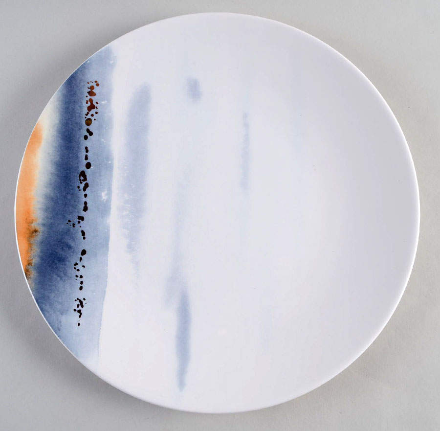 Watercolor Horizons Indigo Dinner Plate by Lenox-1