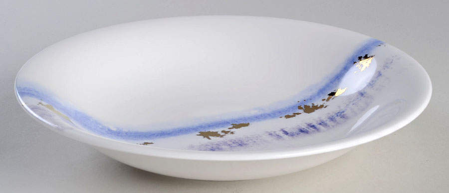 Watercolor Horizons Amethyst 8" Soup/Pasta Bowl by Lenox-1