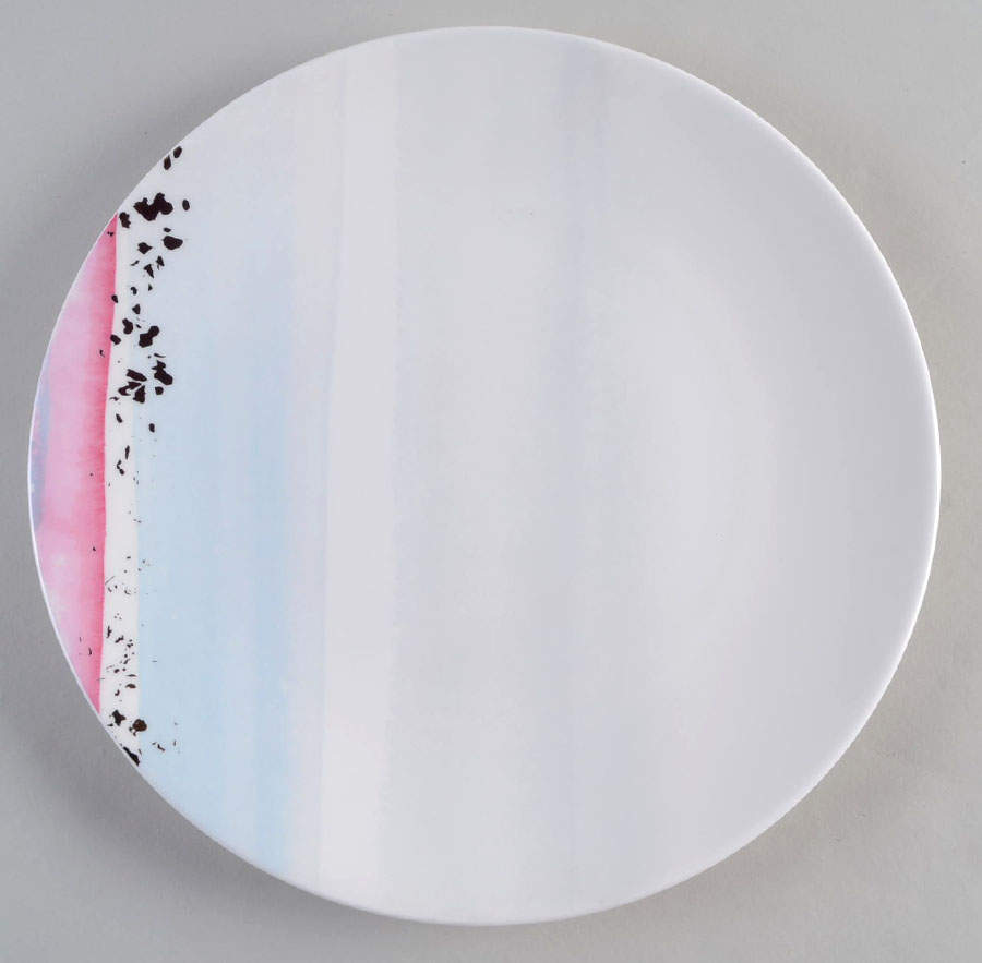 Watercolor Horizons Gray Dinner Plate by Lenox-1