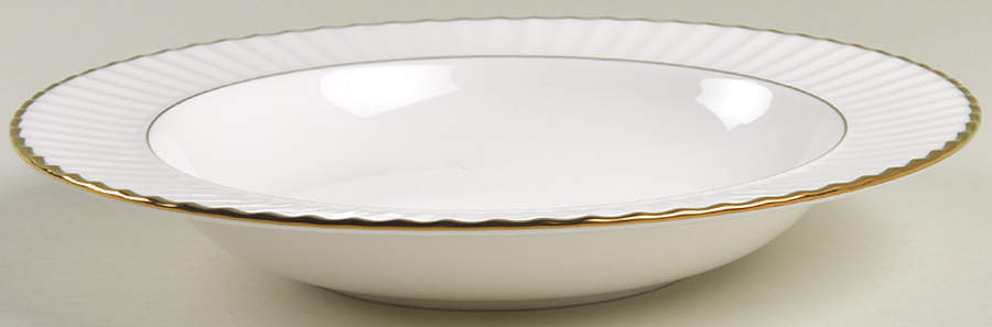 Citation Gold White 9" Soup/Pasta Bowl by Lenox-1