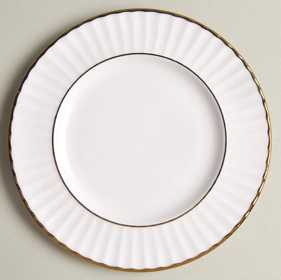 Citation Gold White Bread & Butter Plate by Lenox-1