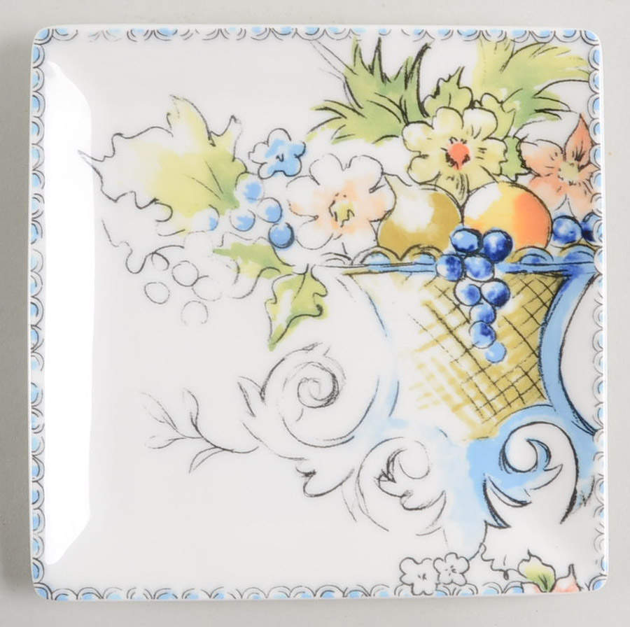 Autumn Studio Square Party Plate by Lenox-1