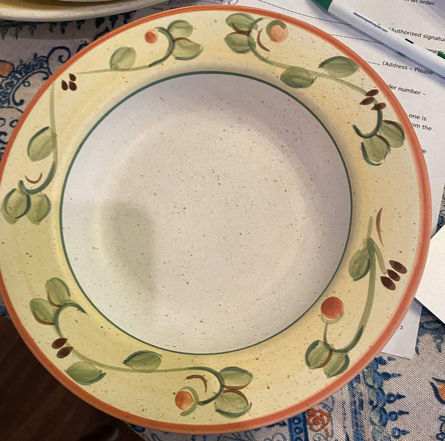 LV28 Rim Soup Bowl by Lillian Vernon-1