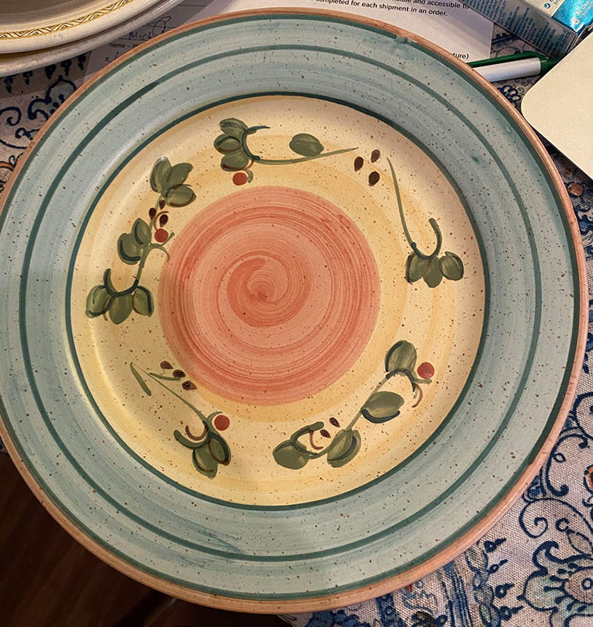 LV28 Dinner Plate by Lillian Vernon-1