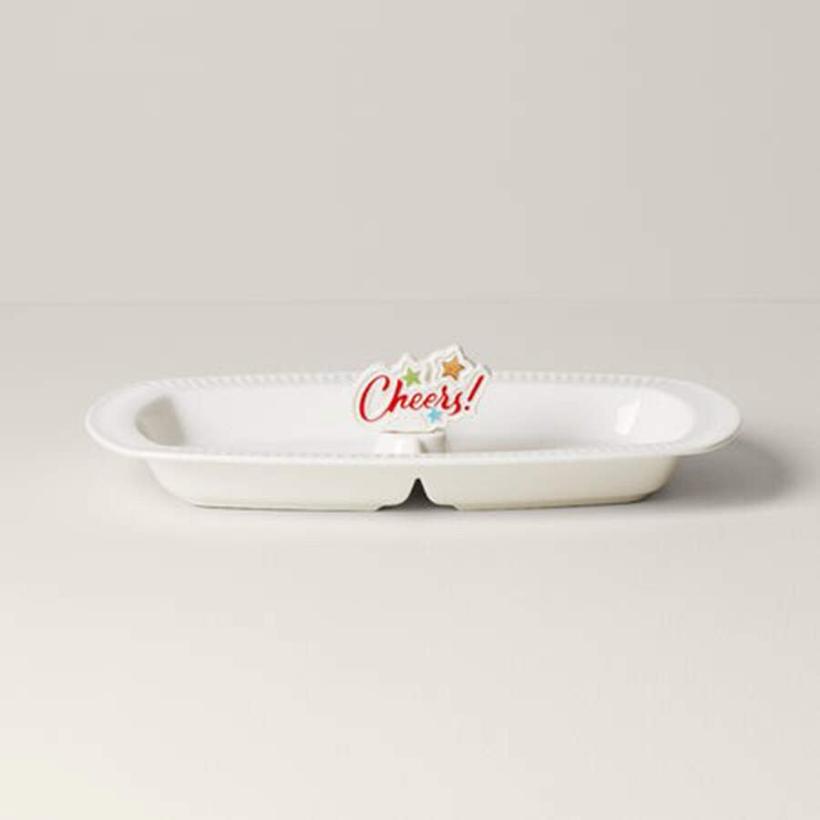 Profile Poppers 11" Divided Popper Tray with Popper by Lenox-1