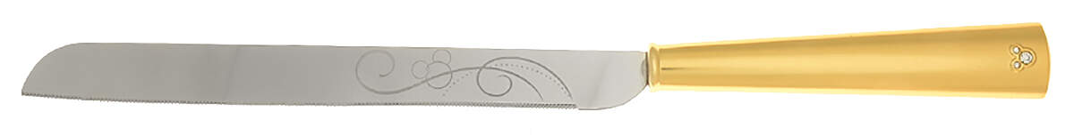 Disney Bridal Cake Knife/Server with Stainless Blade by Lenox-1