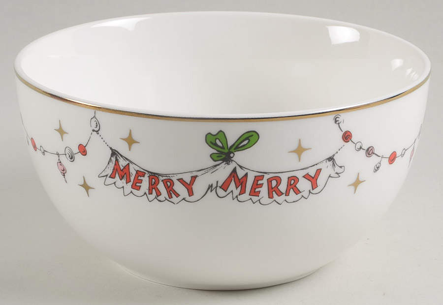 Merry Grinchmas 6" All Purpose Bowl by Lenox-1