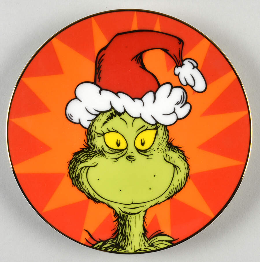 Merry Grinchmas Tidbit Plate by Lenox-1