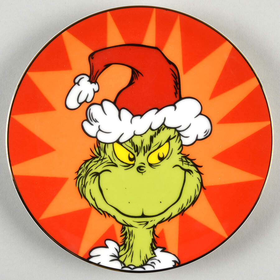 Merry Grinchmas Tidbit Plate by Lenox-1