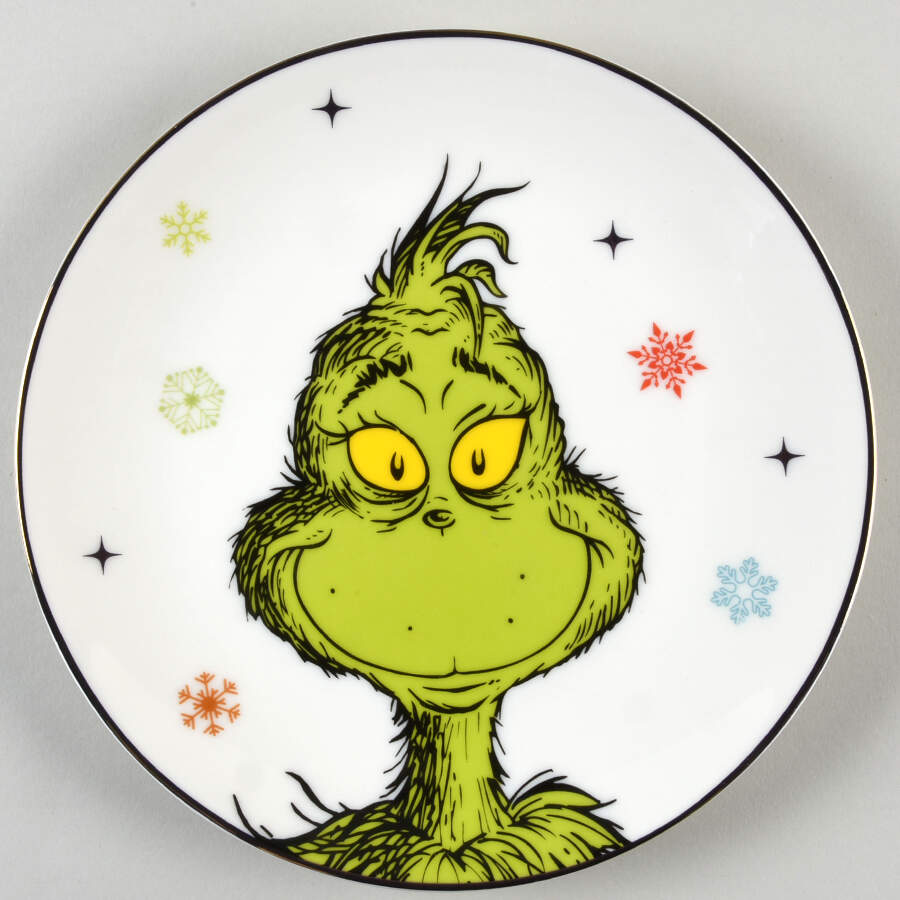Merry Grinchmas Accent Salad Plate by Lenox-1