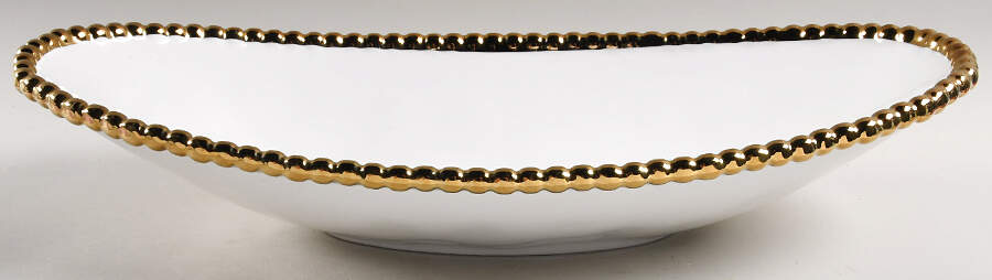 L6P1 Shallow Oval Bowl by La Pinetina-1