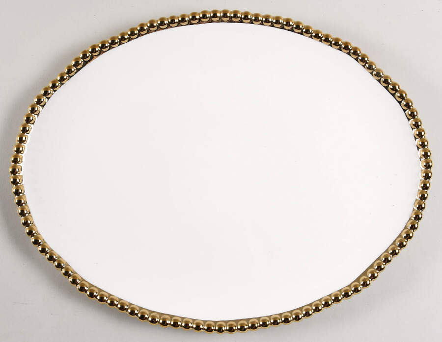 L6P1 15" Oval Serving Platter by La Pinetina-1