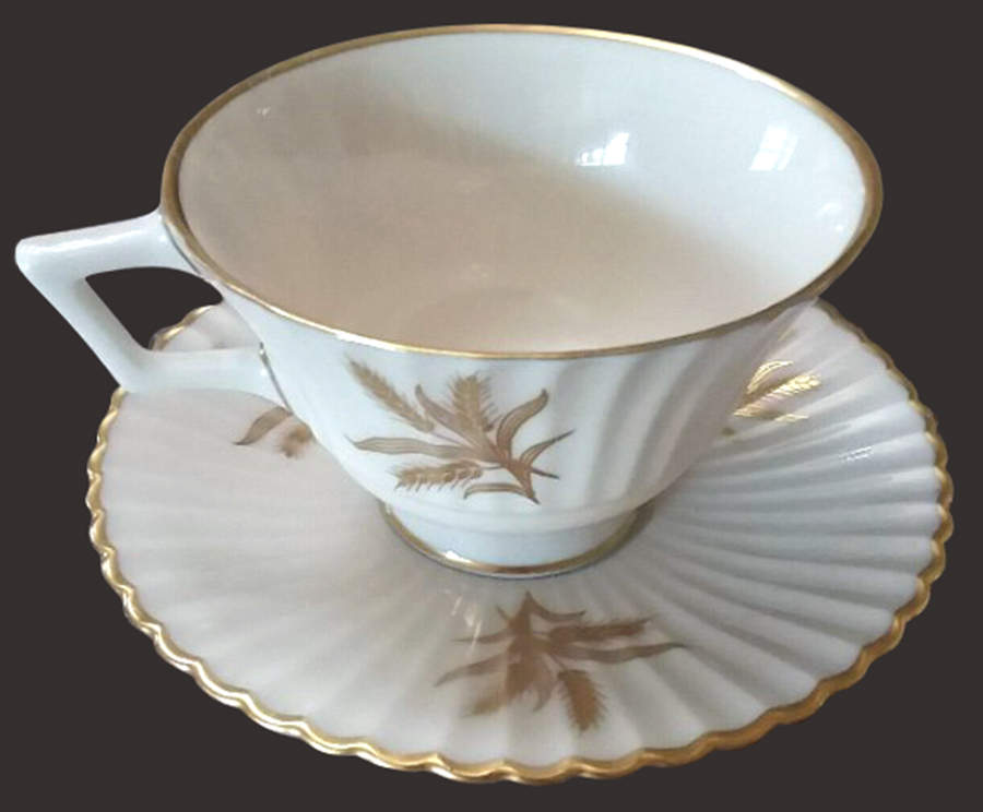 W330 Footed Cup & Saucer Set by Lenox-1