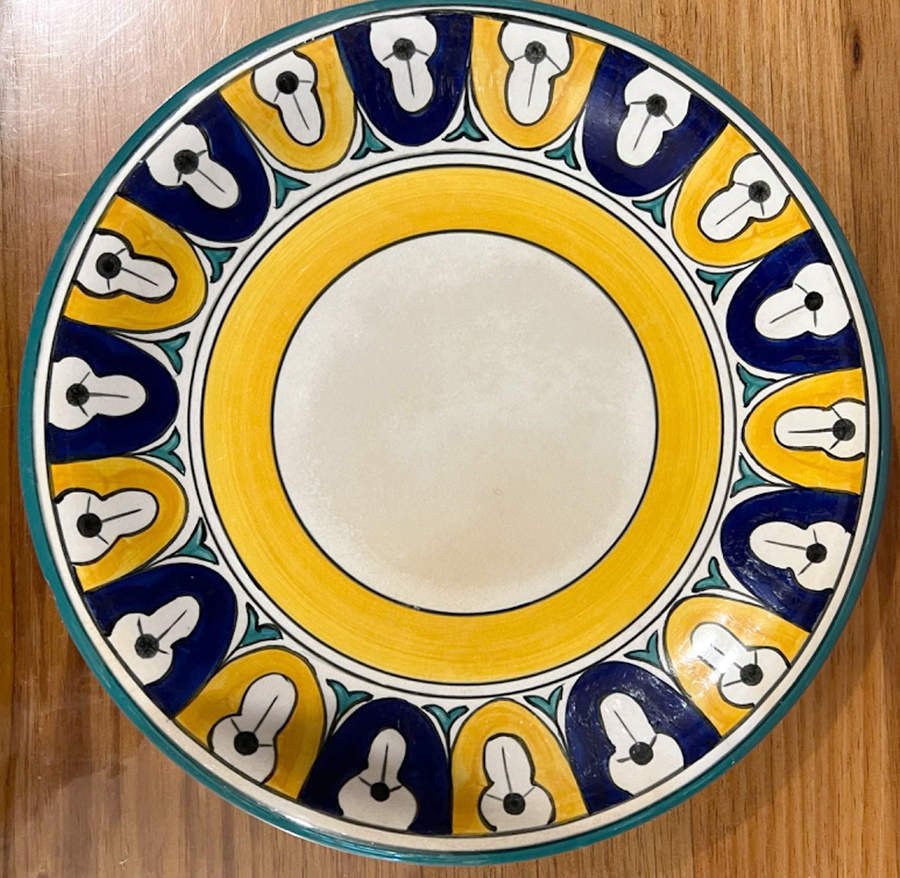 Marrakesh Dinner Plate by Living Art-1