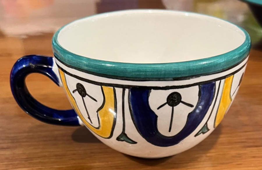 Marrakesh Flat Cup by Living Art-1
