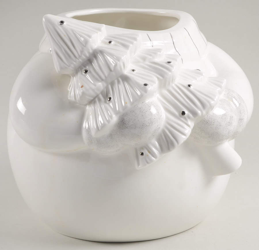 Snowman Figural Cookie Jar No Lid by Lenox-1