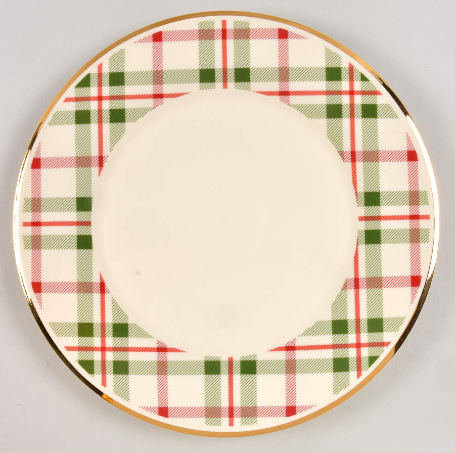 Holiday Plaid Dinner Plate by Lenox-1