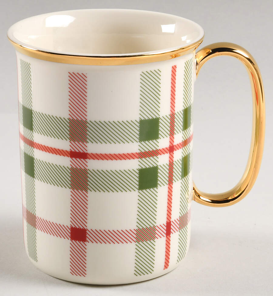 Holiday Plaid Mug by Lenox-1