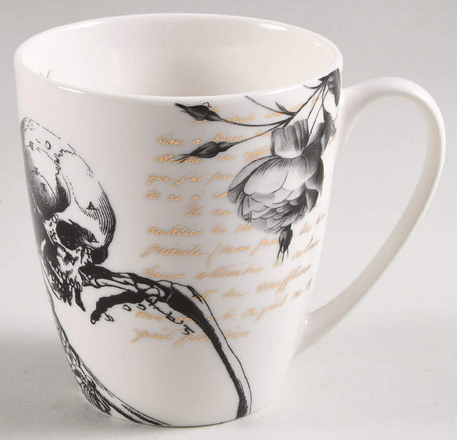 Vintage Gold Halloween Mug by Lenox-1