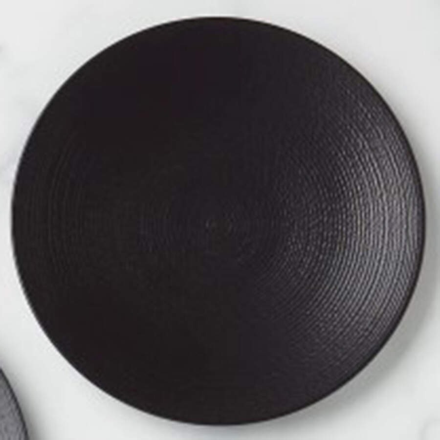 LX Collective Black Salad Plate by Lenox-1