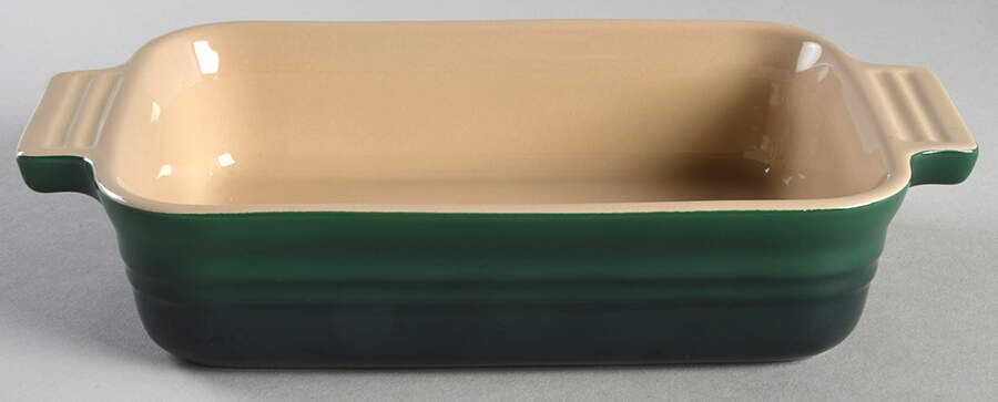 Emerald Green 7" Rectangular Baker by Le Creuset-1