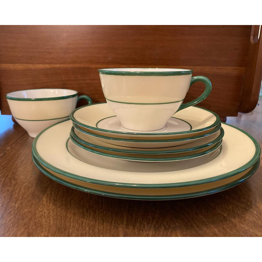 D334A-1 Flat Cup & Saucer Set by Lenox-1
