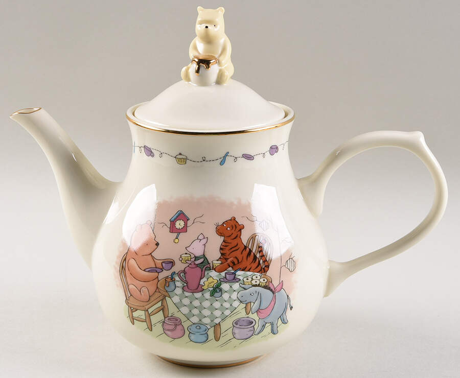 Pooh's Party Teapot & Lid by Lenox-1