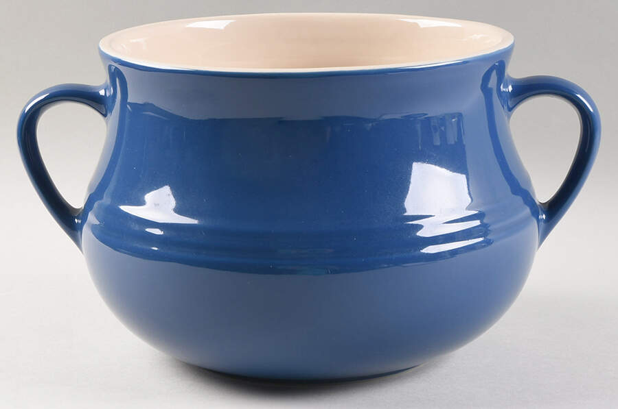 Heritage Blue Stew Pot, No Lid by Le Creuset-1