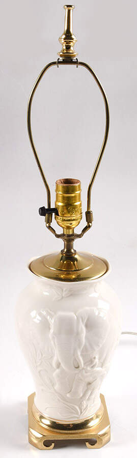 L467 22" Electric Lamp No Shade by Lenox-1