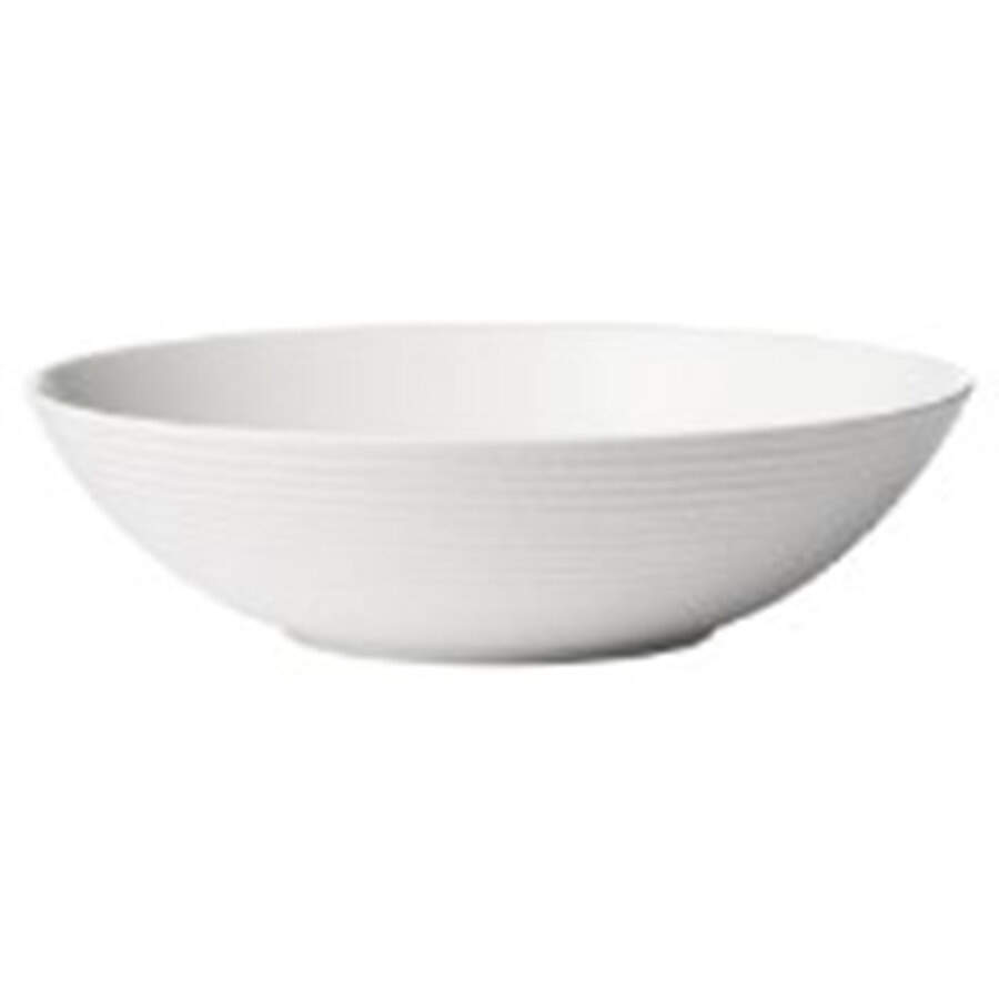 LX Collective White Coupe Soup Bowl by Lenox-1
