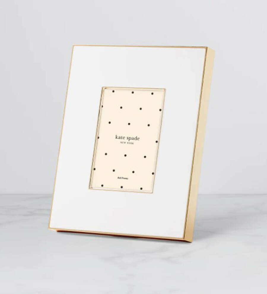 Make It Pop Enamelware Frame-Holds 4" X 6" by Lenox-1
