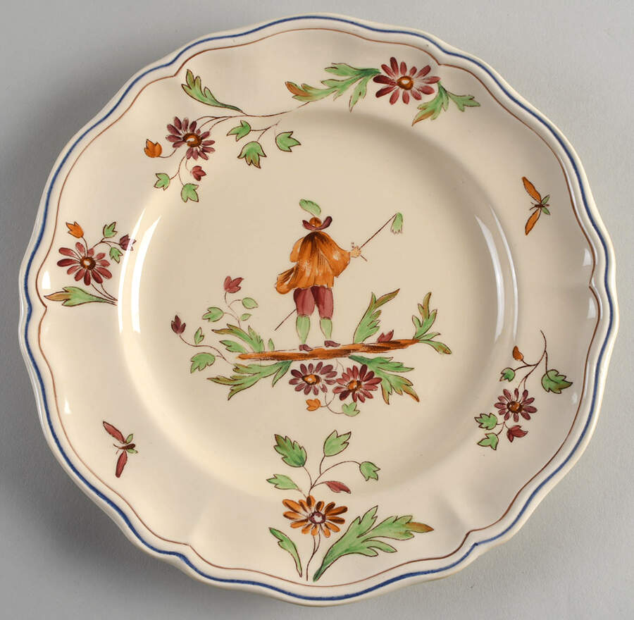 Moustiers Dinner Plate by Longchamp-1