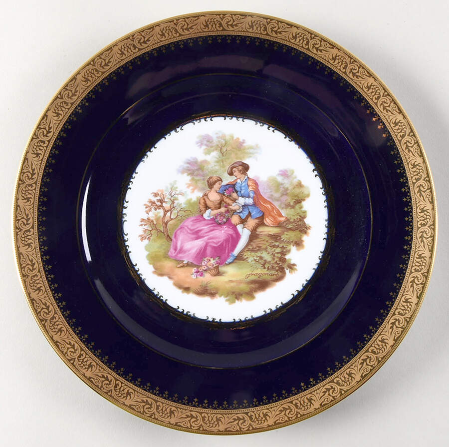 LCT11 Dinner Plate by Limoges Castel-1
