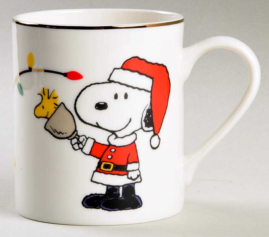 Snoopy Christmas Mug by Lenox-1