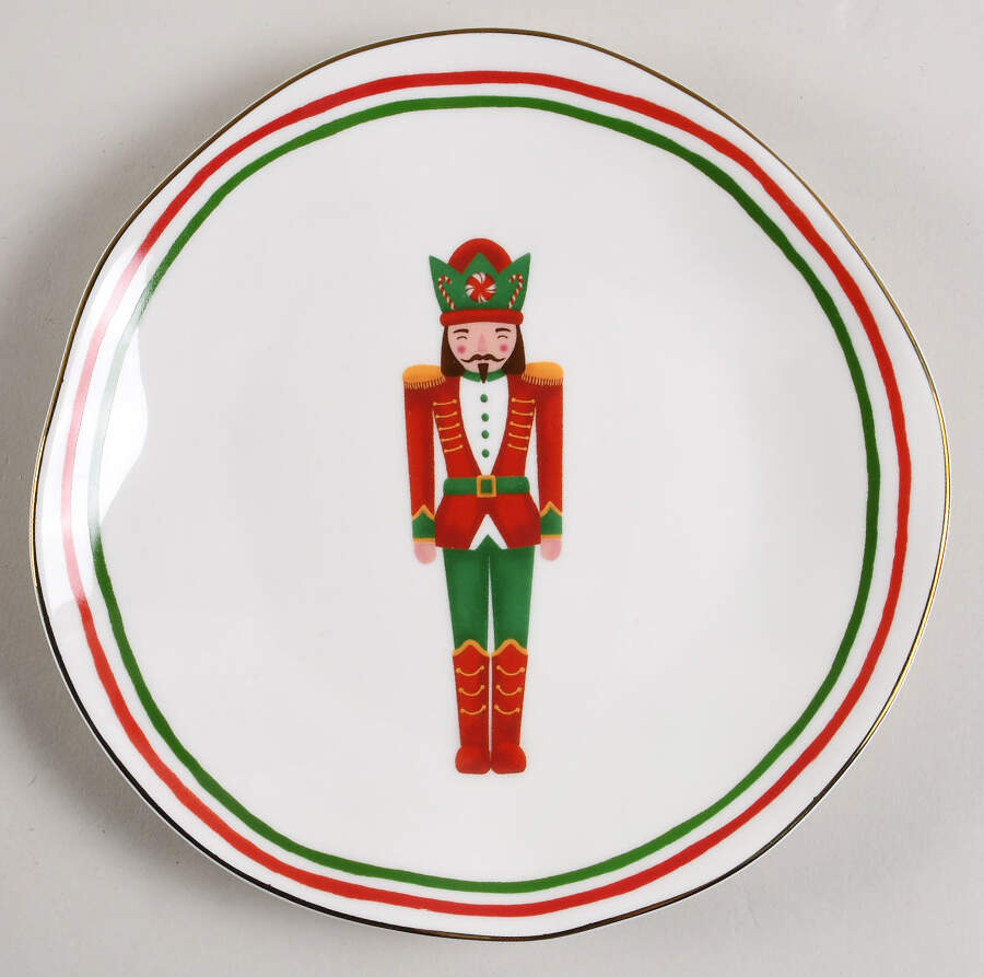 Nutcracker Salad/Dessert Plate by Lenox-1
