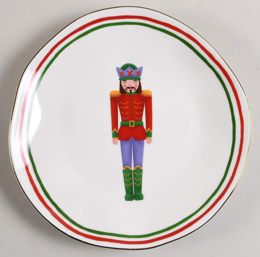 Nutcracker Salad/Dessert Plate by Lenox-1