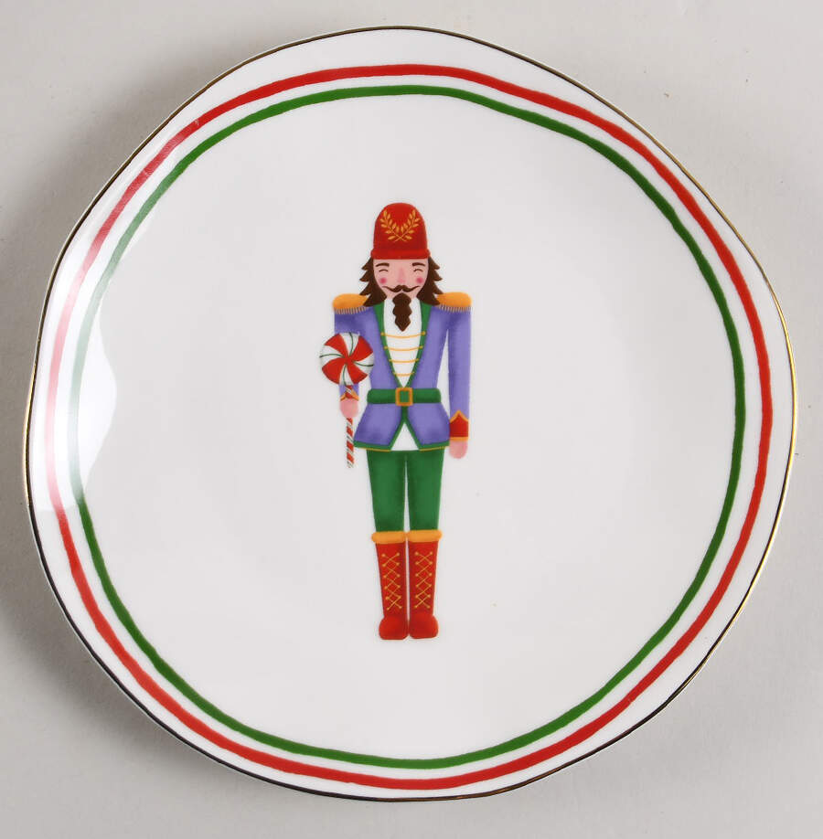 Nutcracker Salad/Dessert Plate by Lenox-1