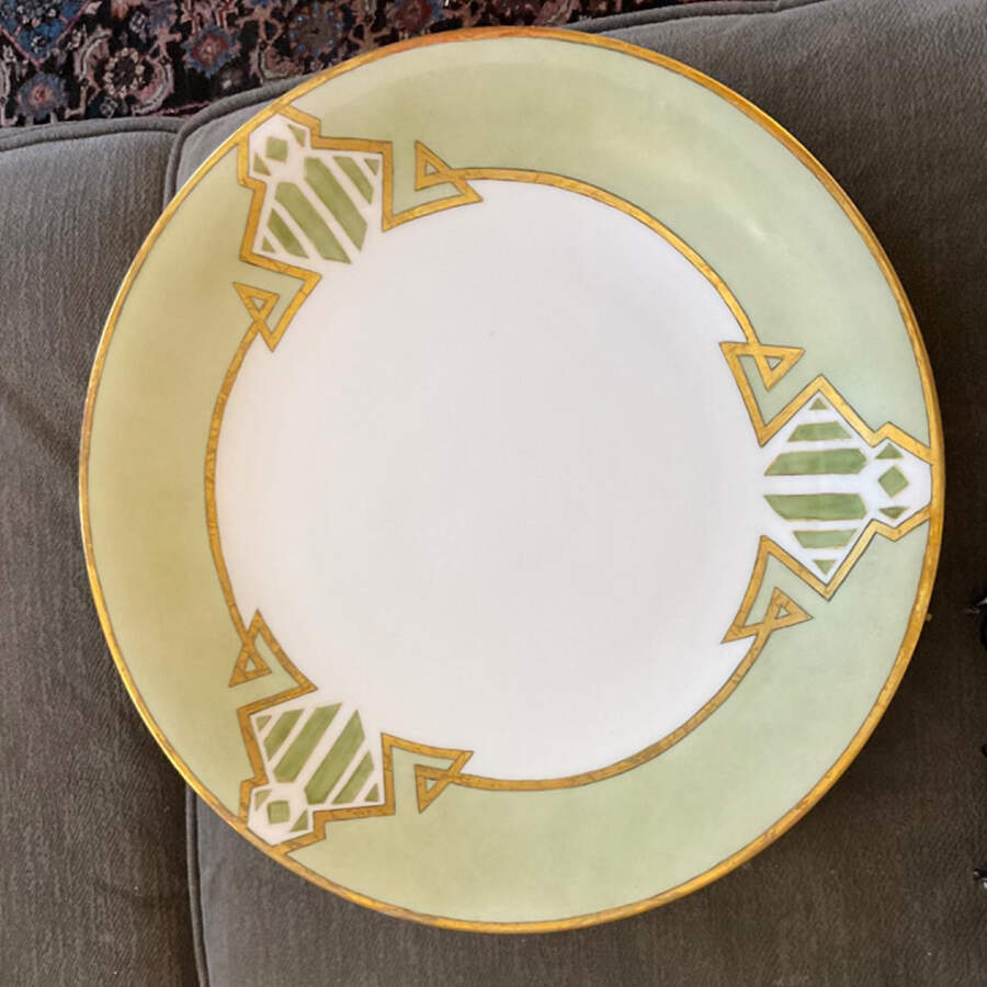 LIM714 Dinner Plate by Limoges-French-1