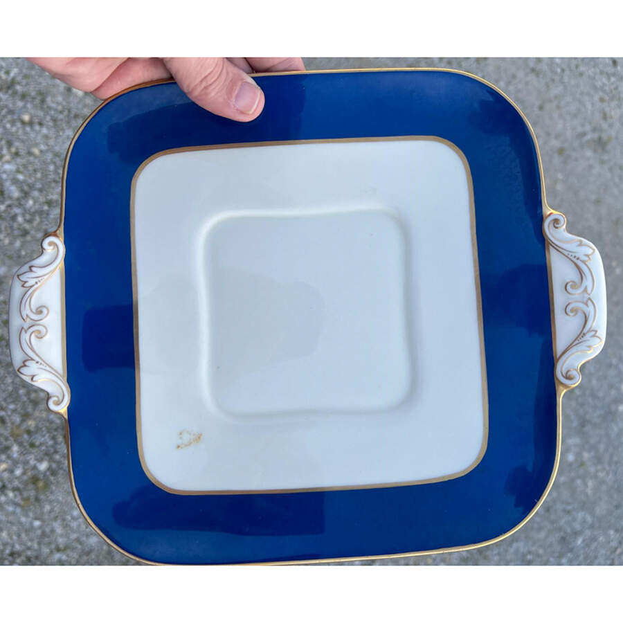 M144 Square Handled Cake Plate by Lenox-1