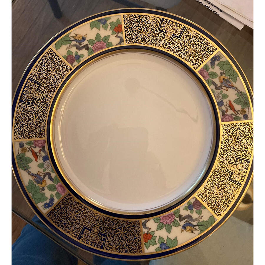 S5 Black Service Plate (Charger) by Lenox-1
