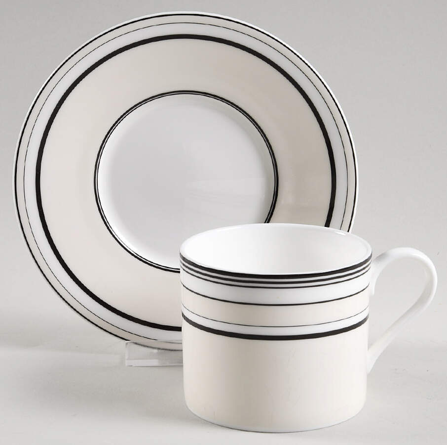 LRN16 Flat Cup & Saucer Set by Ralph Lauren China-1