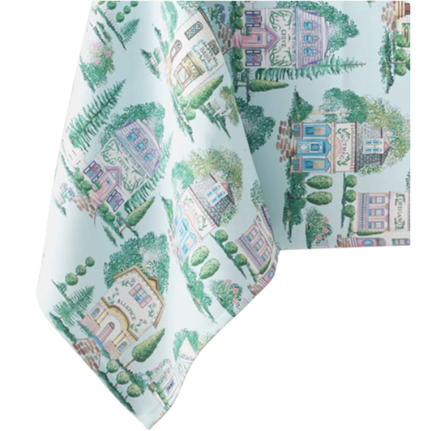 Lenox Village (2nd Edition) 60" X 84" Oblong Tablecloth by Lenox-1