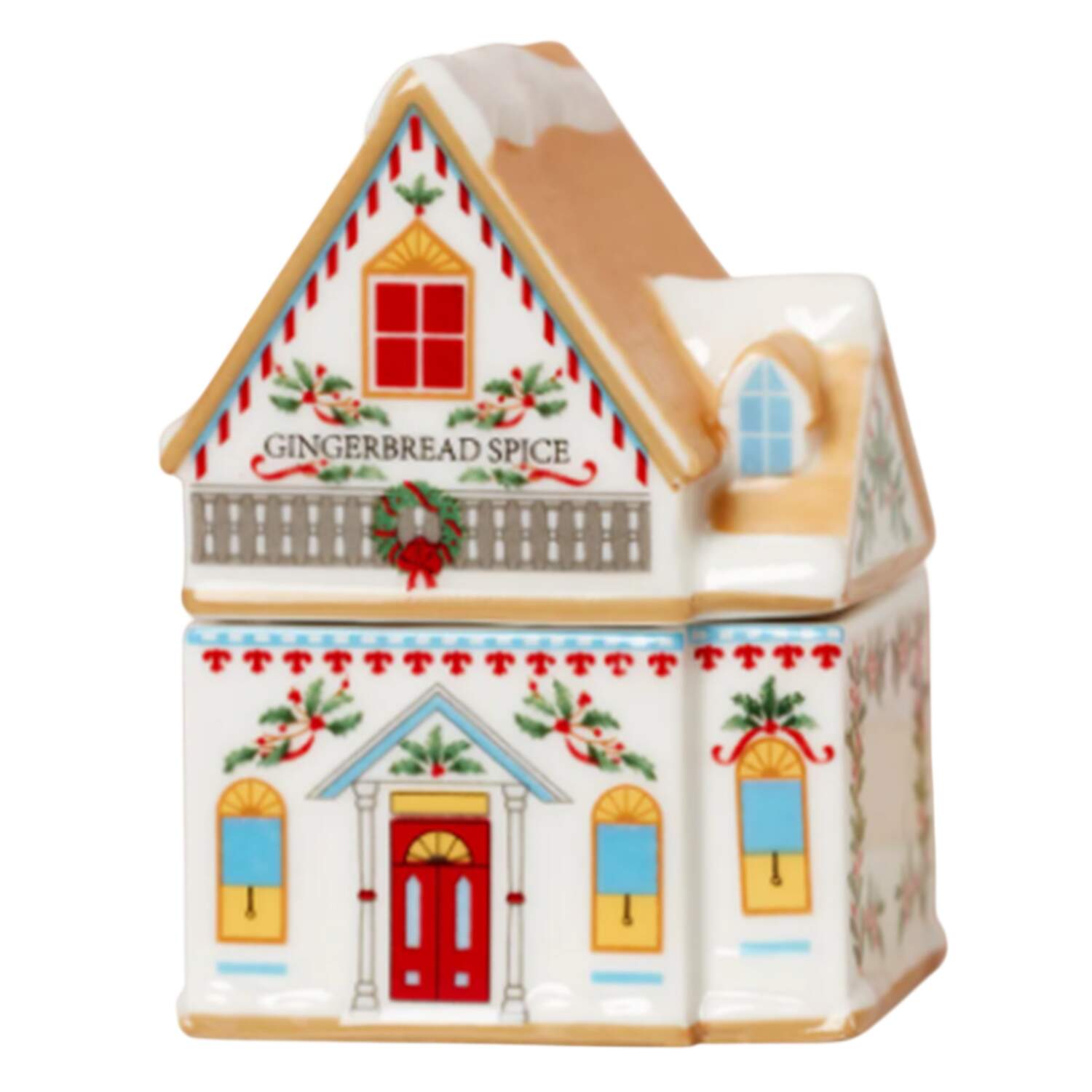 Lenox Village (2nd Edition) Gingerbread Spice Spice Jar & Lid by Lenox-1